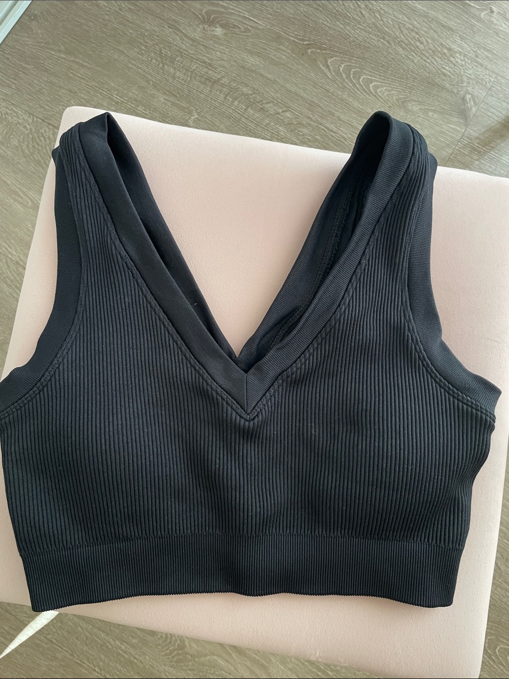 Aerie V Neck Longline Sports Bra